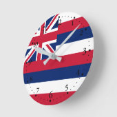 Hawaïaanse staatsvlag ronde klok (Hoek)