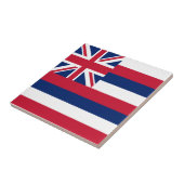 Hawaiaanse staatsvlag tegeltje (Zijkant)