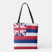 Hawaïaanse staatsvlag tote bag (Achterkant)
