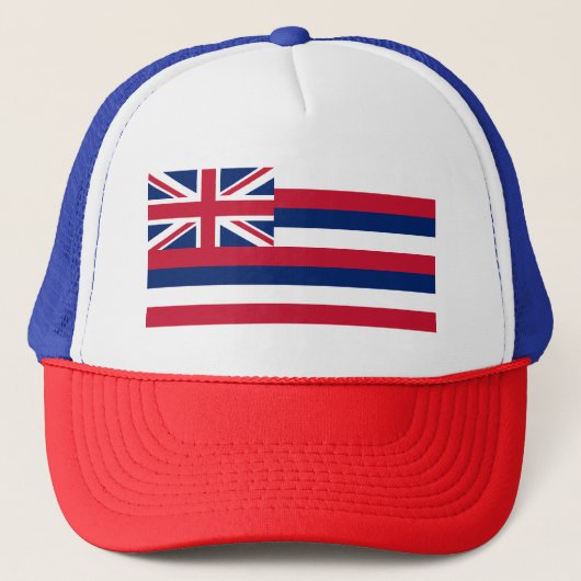 Hawaïaanse staatsvlag trucker pet (Voorkant)