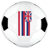 Hawaïaanse staatsvlag voetbal (Gedraaid)