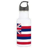 Hawaïaanse staatsvlag waterfles  (Voorkant)