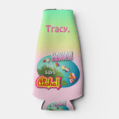 Hawaïaanse stijl flesjeskoeler (Voorkant)