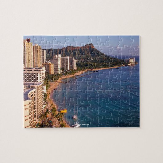 Hawaiaanse strand Hula-dansers Legpuzzel (Horizontaal)