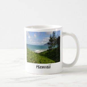 Hawaiaanse strand koffiemok