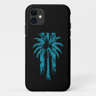 Hawaiaanse strand zomer tropische vakantie palmboo Case-Mate iPhone case