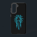 Hawaiaanse strand zomer tropische vakantie palmboo samsung galaxy hoesje<br><div class="desc">Hawaiaanse strand zomer tropische vakantie palmboom</div>