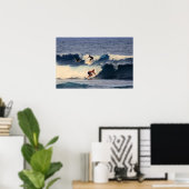 Hawaiaanse Surfers Print (Thuiskantoor)