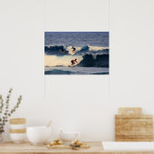 Hawaiaanse Surfers Print (Keuken)
