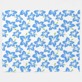 Hawaïaanse tijddeken fleece deken (Voorkant (Horizontaal))