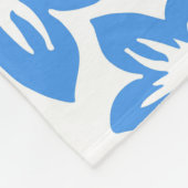 Hawaïaanse tijddeken fleece deken (Hoek)