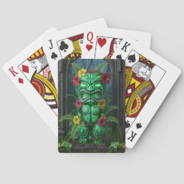 Hawaiaanse Tiki God Speelkaarten