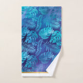 HAWAÏAANSE TROPISCH BLAUWE BADKAMER HANDDOEK SET (Handdoek)