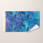 HAWAÏAANSE TROPISCH BLAUWE BADKAMER HANDDOEK SET (Handdoek)