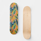 Hawaïaanse tropische bladeren en Planten print Persoonlijk Skateboard (Voorkant)