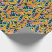 Hawaïaanse tropische bladeren en Planten printpatr Cadeaupapier (Hoek)