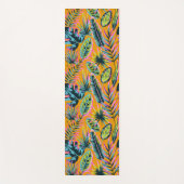 Hawaïaanse tropische bladeren en Planten printpatr Yogamat (Voorkant)