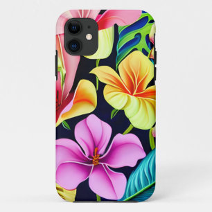 Hawaïaanse tropische bloei Case-Mate iPhone case
