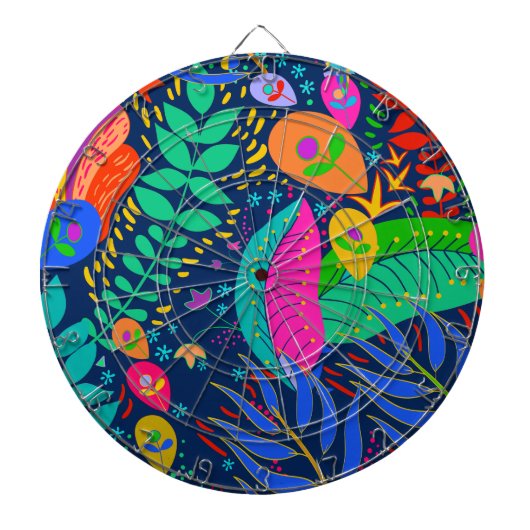 Hawaiaanse Tropische Jungle Dartbord (Voorkant)