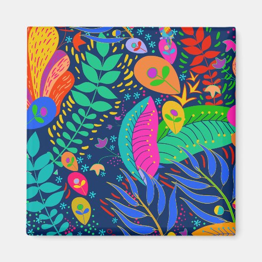 Hawaiaanse Tropische Jungle Magneet (Voorkant)