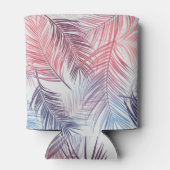 Hawaïaanse tropische palmen: stijlvol naadloos blikjeskoeler (Achterkant)