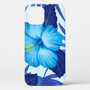 Hawaïaanse tropische planten, hibiscuspatroon. Case-Mate iPhone case
