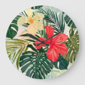 Hawaïaanse tropische planten, kleurrijke bloemen. grote klok (Voorkant)