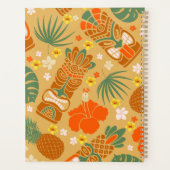 Hawaïaanse tropische print planner (Achterkant)