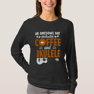 Hawaiaanse Ukulele Uke Een Geweldige Dag Inclusief T-shirt