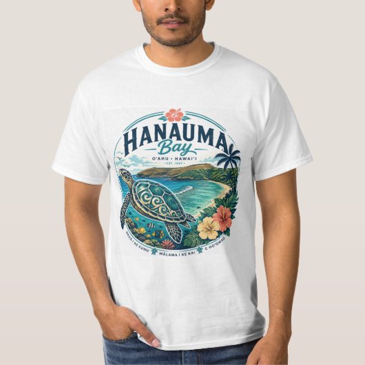 Hawaiaanse Walvissen T-shirt (Voorkant)