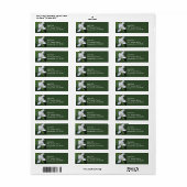 Hawaiaanse witte gemberbloem etiket (Full Sheet)