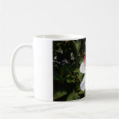 Hawaïaanse witte hibiscus koffiemok (Links)