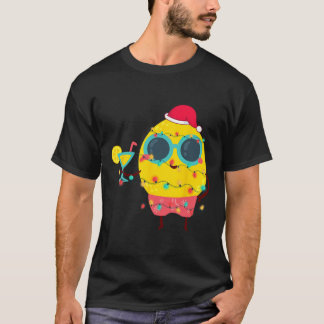 Hawaiaanse Zomer Tropische Kerstmis Citroen Grappi T-shirt
