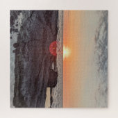 Hawaiaanse zonsondergang ocean landschapsfoto legpuzzel (Horizontaal)