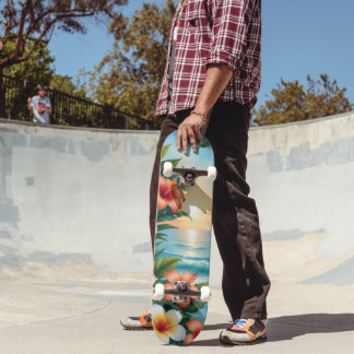 Hawaiaanse Zonsondergang Persoonlijk Skateboard