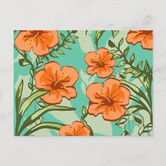 HAWAÏAN ART BRIEFKAART (Voorkant)