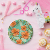 HAWAÏAN ART PAPIEREN BORDJE (Feest)