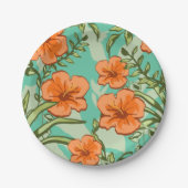 HAWAÏAN ART PAPIEREN BORDJE (Voorkant)