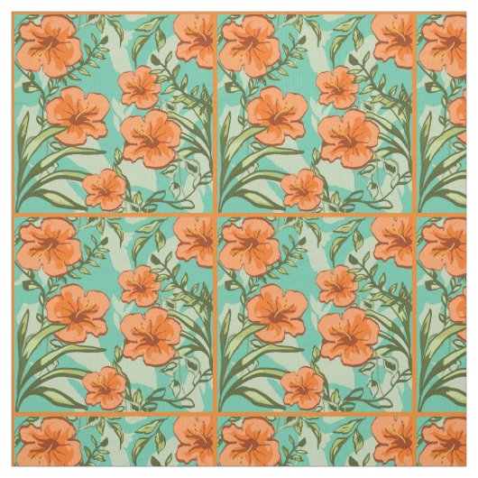 HAWAÏAN ART STOF (Swatch)