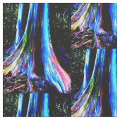 HAWAÏAN EUCALYPTUS RAINBOW TREE fabric Stof (Close Up)
