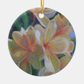 HAWAÏAN FLOWERS Ceramic Ornament
