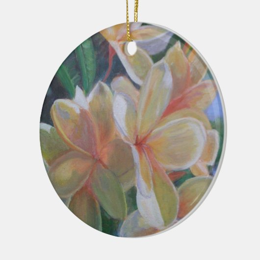 HAWAÏAN FLOWERS Ceramic Ornament (Links)
