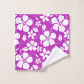 HAWAÏAN HULA (HIBISCUS) BERRY BATH TOWEL SET BAD HANDDOEK (Wasdoekje)
