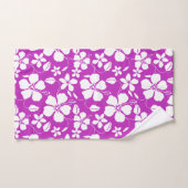 HAWAÏAN HULA (HIBISCUS) BERRY BATH TOWEL SET BAD HANDDOEK (Handdoek)