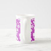 HAWAÏAN HULA (HIBISCUS) BERRY BONE CHINA MOK (Achterkant)