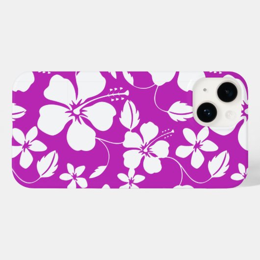 HAWAÏAN HULA (HIBISCUS) BERRY Case-Mate iPhone CASE (Achterkant (horizontaal))