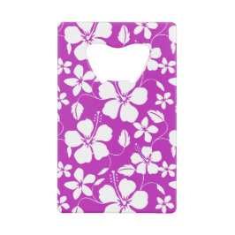 HAWAÏAN HULA (HIBISCUS) BERRY CREDITKAART FLESSENOPENER