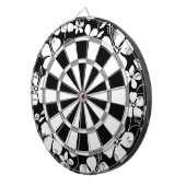 HAWAÏAN HULA (HIBISCUS) BLACK DARTBORD (Voorkant Rechts)