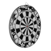 HAWAÏAN HULA (HIBISCUS) BLACK DARTBORD (Voorkant Links)