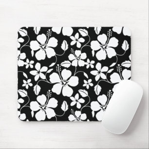 HAWAÏAN HULA (HIBISCUS) BLACK MUISMAT